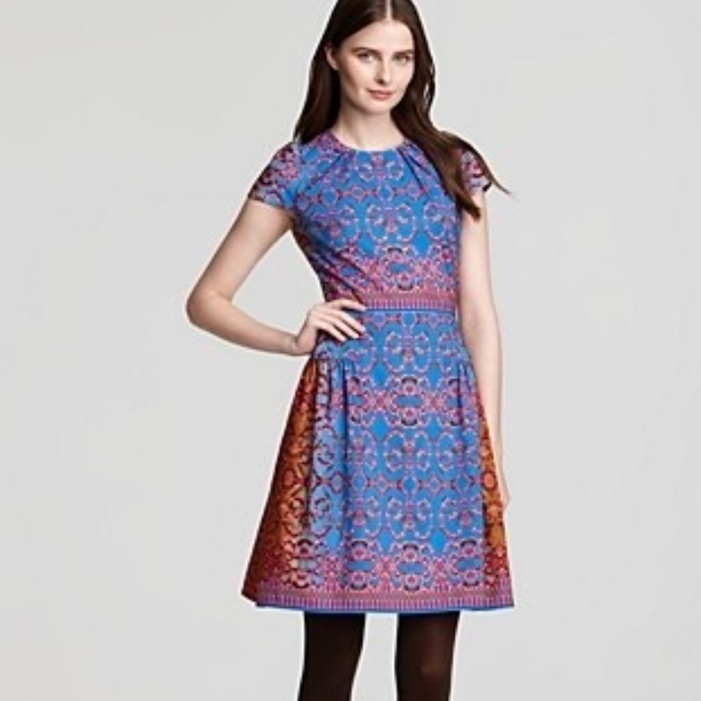 Nanette Lepore Fit & Flare Dress Size 2